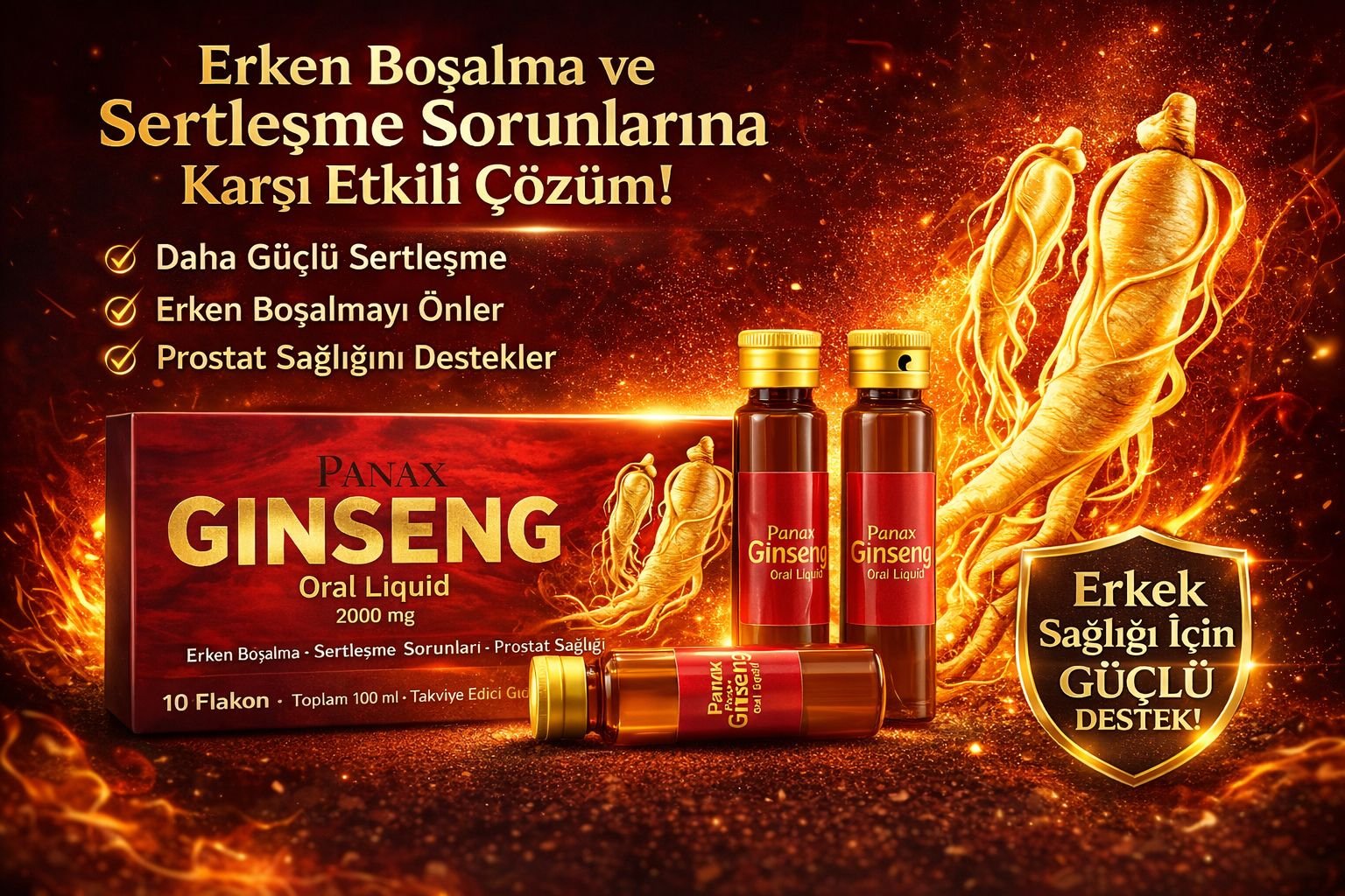 Panax Ginseng son gorsel